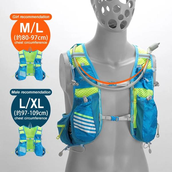 ランニング用バックパック,水分補給,サイクリング,ハイキング,マラソン,自転車,スポーツ,8リットル_2