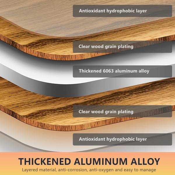 BISINNA アルミ合金カスタムエッグロールテーブル屋外折りたたみストーブ沸騰ティーテーブルピクニックバーベキュー木目エッグロールテーブル BISINNA アルミ合金カスタムエッグロールテーブル屋外折りたたみ