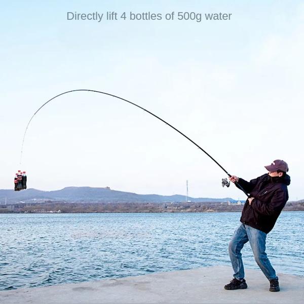 ダワカーボンウルトラライト長距離投げロッド、大型ガイドリング、スライドフロートロック釣り竿、ウルトラハード、NO2NO3NO5 ダワカーボンウルトラライト長距離投げロッド、大型ガイドリング