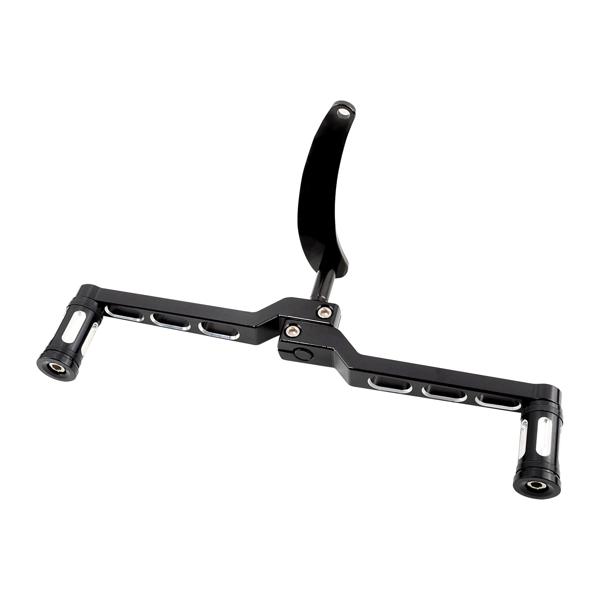 オートバイのかかとのためのギアシフター,シフトロッドレバー,ハーレー