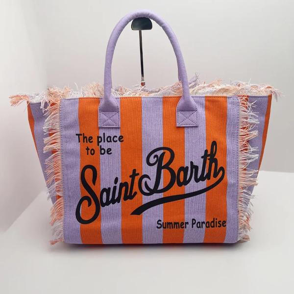 女性用ストライプサンバースハンドバッグ,大容量トートバッグ,カジュアルトラベル,手作りタッセル,新品の通販は 7,502円
