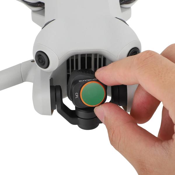 Sunnylife ND フィルター DJI Mini 4 Pro フィルター調整可能な回転光学ガラスレンズ MCUV Nd 4/8/16/32-PL フィルターセットアクセサリー_4
