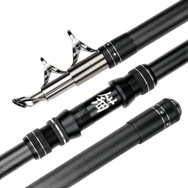 超硬カーボン釣り竿,釣り道具,伸縮海,ボート,高品質,50kg, 2.1mの通販は 5,008円