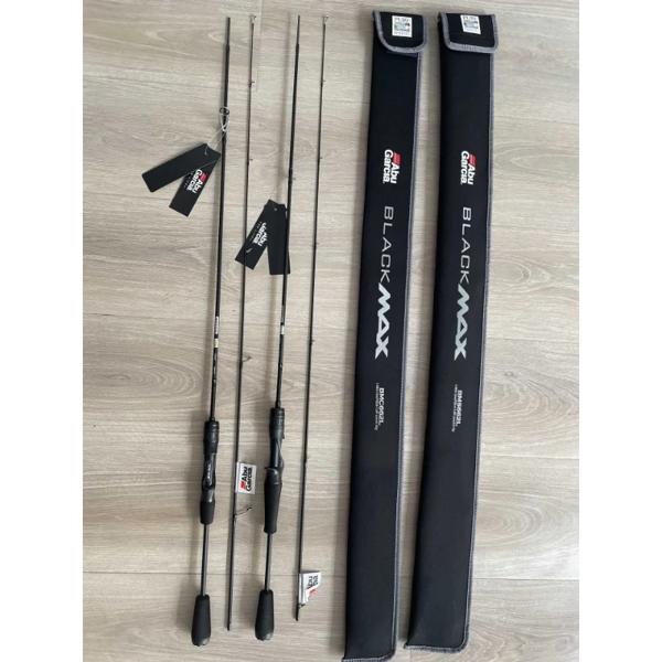 ユニバーサル超軽量ブラックカーボンフィッシングロッド,最大トロール
