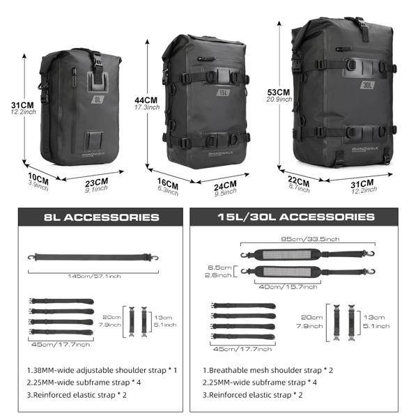 ラインストーンowalk-オートバイの防水トップとテールボックス