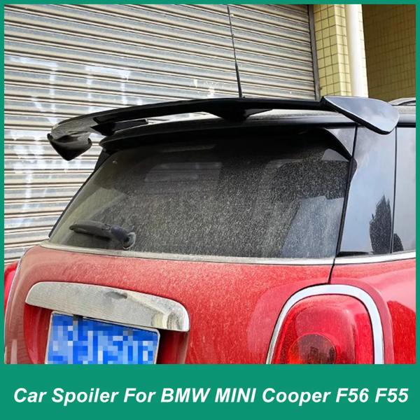 黒いプラスチック製のリアラゲッジリッド,車のデザイン,bmw mini cooperf56 f55 jcw r50 r56 2003-2023