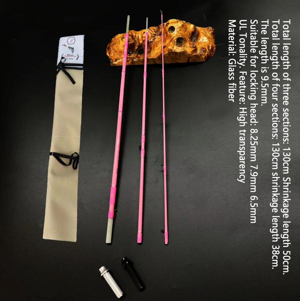 Aioushi-ガラス繊維マルチセクショントラウトロッド、DIYシリーズ