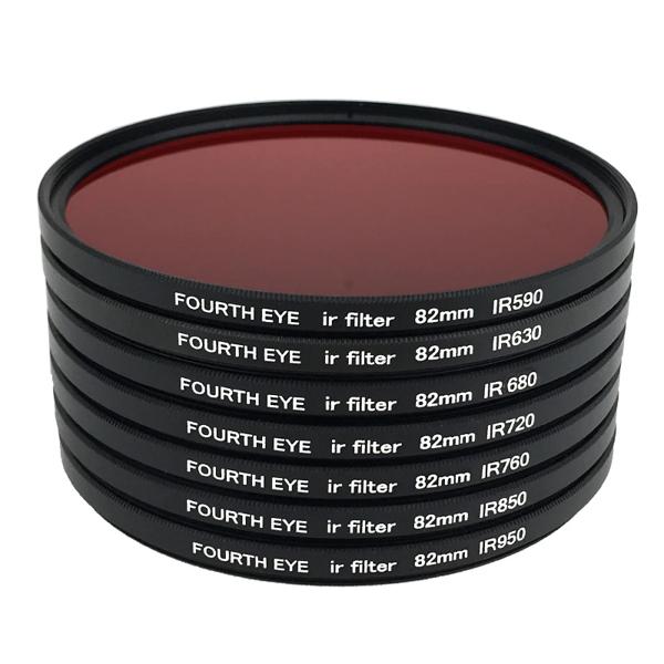 30 ミリメートル-82 ミリメートル赤外線赤外線 IR フィルター 590nm 680nm 720nm 760nm 850nm 950nm 楽しい芸術的な写真カメラフィルター_1