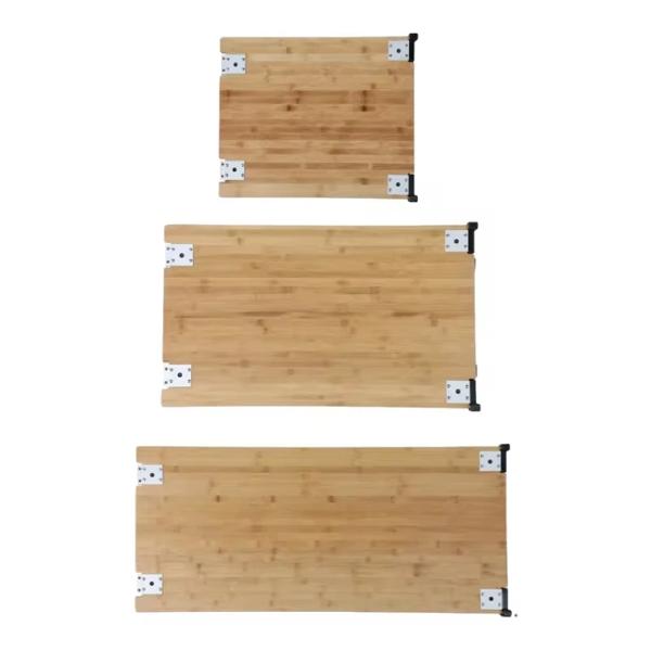 キャンプ用igtテーブル拡張ボード、ポータブル竹テーブルボード、自動運転ツアー、バーベキューピクニックテーブルアクセサリー、屋外