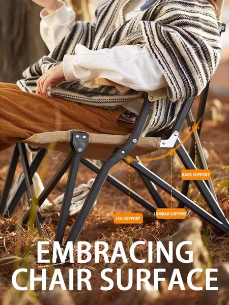 SUNNYFEEL 折りたたみキャンプチェア アルミ合金 ポータブル