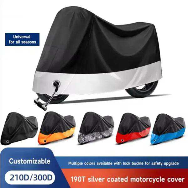 ユニバーサル防水バイクカバー,屋外UV保護,防雨,スクーター,m,l,xl,xxl,xxxxlの通販は