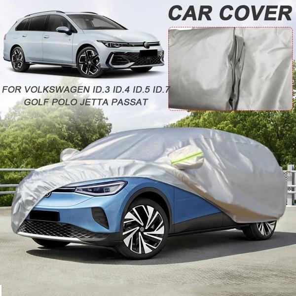 210T ポリエステルフォルクスワーゲン Artoen ID.3 ID.5 ID.6 ID.7 ツアラージェッタパサートゴルフ VIRTUS ポロハッチバックワゴンハッチバック車カバー 210T ポリエステルフォルクスワーゲン Artoen ID.3 ID.5 ID.6 ID.7