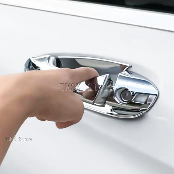 メルセデスベンツ A GLA CLA クラス W176 X156 C117 クーペ W117 カーアクセサリー外装ドアハンドル + ドアボウルカバートリムフレーム_1