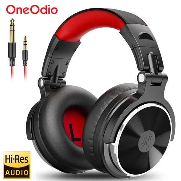 Oneodio-プロの有線ヘッドセット マイク付きヘッドセット DJスタジオ用 低音付き