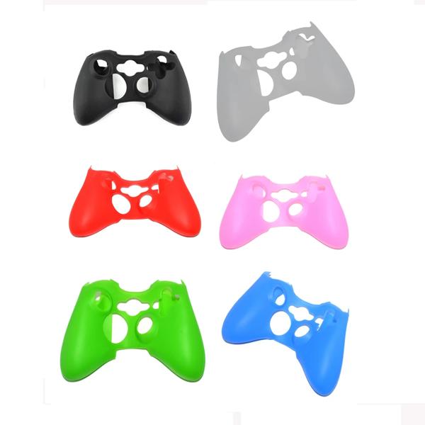 シリコーンケース皮膚カバーコントローラ xbox 360 コントローラ