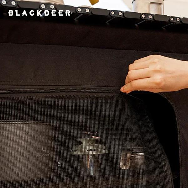 BLACKDEER 折りたたみキャンプテーブル 収納コンパートメント付き