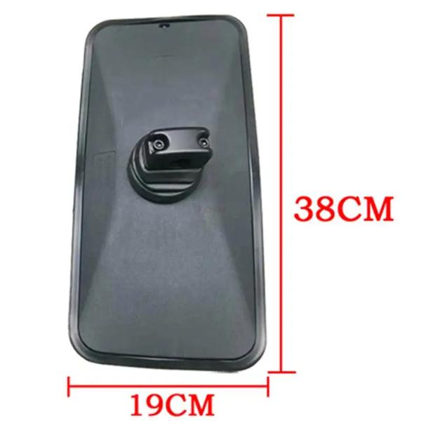 車用バックミラー19x38cmショベル用