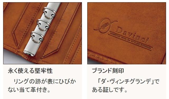 レイメイ藤井 システム手帳 ダヴィンチ ロロマクラシック A5 ダークブラウン DSA3010E その他文房具・事務用品