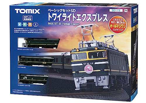 トミーテック(TOMYTEC)TOMIX Nゲージ ベーシックセットSD トワイライトエクスプレス 90172 鉄道模型 入門セット