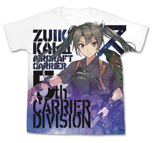 艦隊これくしょん -艦これ- 瑞鶴改二 フルグラフィック Tシャツ ホワイト Mサイズ