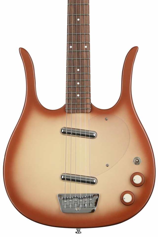 Danelectro エレキギター ロングホーン 6弦 カッパーバースト LONGHORN GUITAR COB