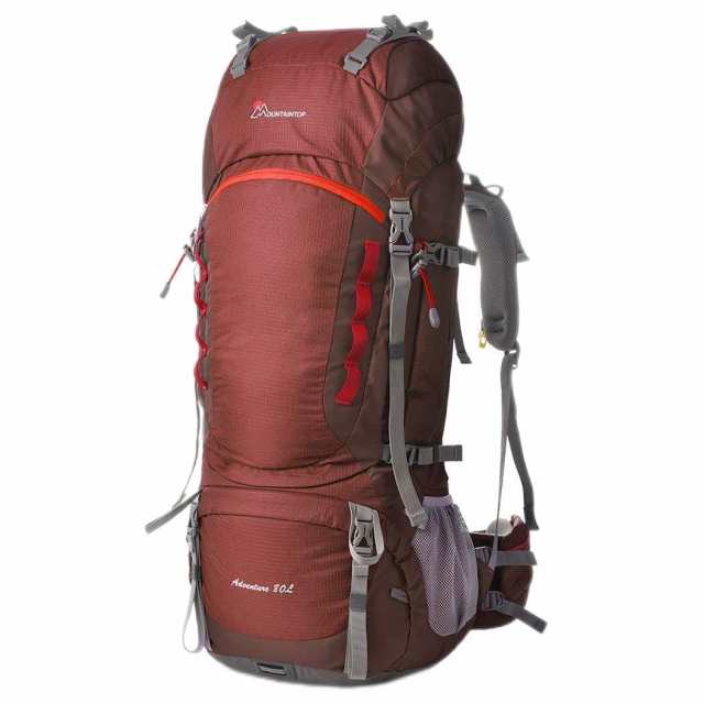 マウンテントップ（Mountaintop）バックパック 80L 登山 リュック 大容量 登山用 バッグ 大型 サック キャンプ ハイキング 防災 旅行 軽