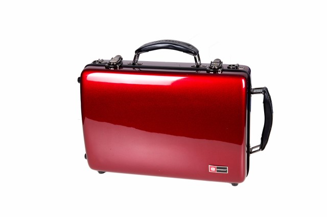 CROSSROCK CRF1000DCLRD Fiberglass double clarinet case RED クラリネット用ダブルケース