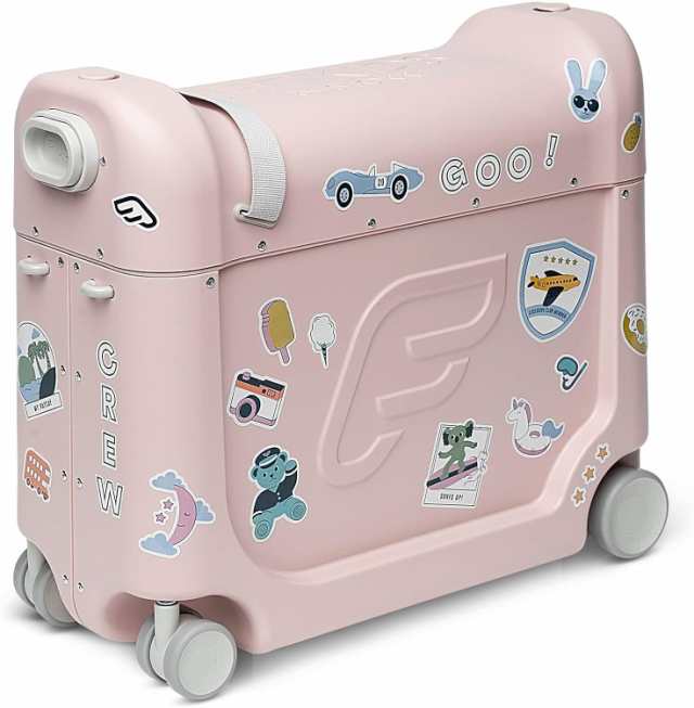 STOKKE Stokke ストッケ スーツケース 子供用 本体 ジェットキッズ キッズ キャリーケース 乗れる 座れる 旅行 ベッドボックス ピンク