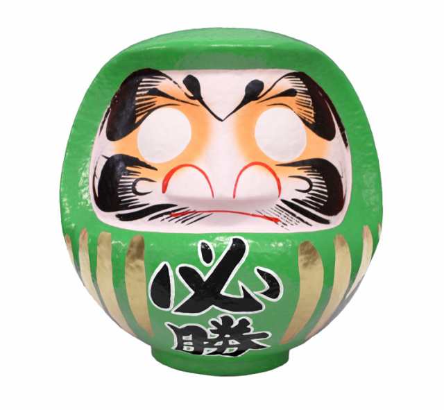 高崎だるま 置物 緑 21号 70x67x75cm 一致団結/圧倒勝利 HSDM-21-GN-13の通販は