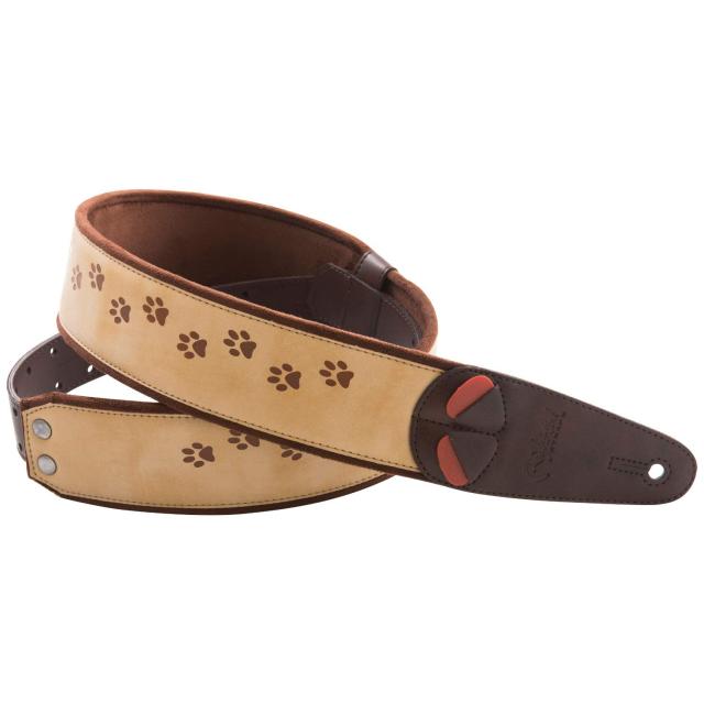 RightOn! STRAPS ギター・ベース用ストラップ 幅 6cm、長さ 95145cm Brown Cat