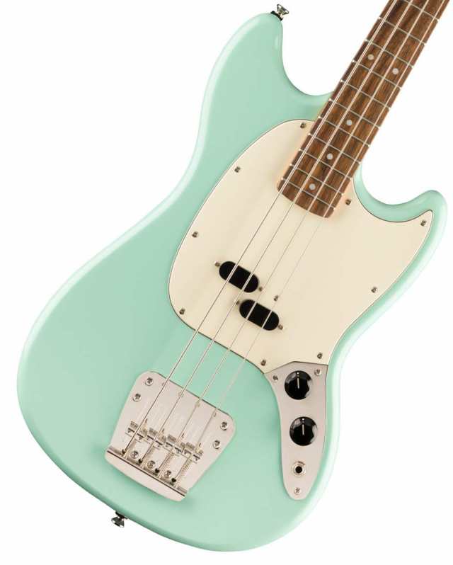 Squier by Fender エレキベース Classic Vibe 60s Mustang Bass? Surf Green ソフトケース付き