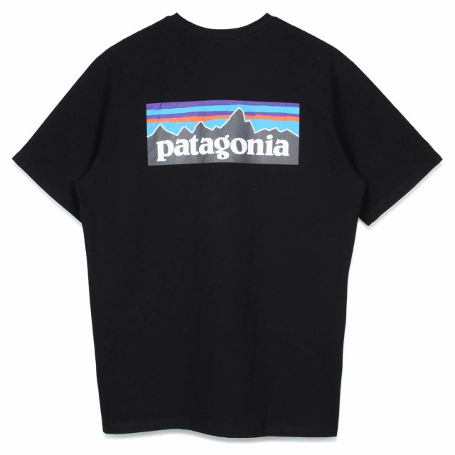 patagonia パタゴニア P-6 LOGO RESPONSIBILI TEE Tシャツ 半袖 38504 ブラック 黒 L