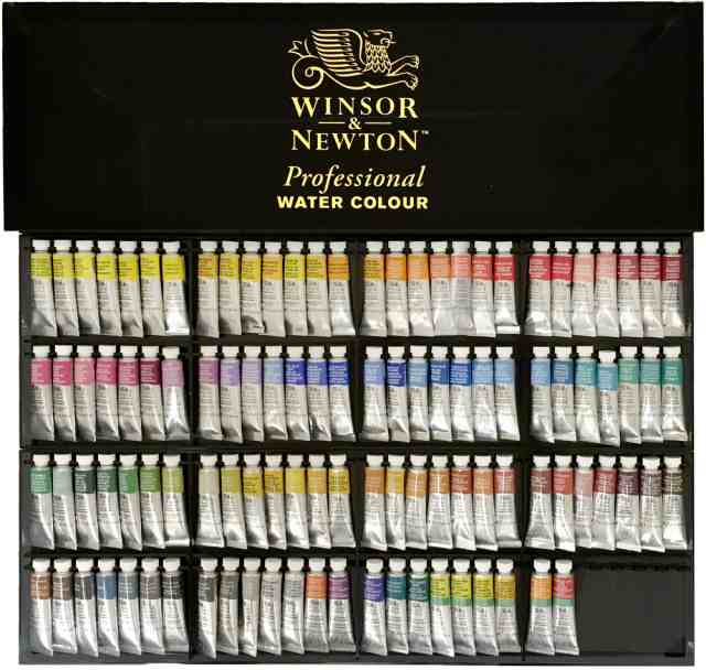 Winsor Newton ウィンザーニュートン 水彩絵具 ウィンザーニュートン プロフェッショナル ウォーターカラー 109色セット 5ml 18809897