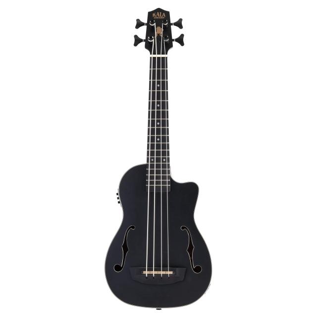 KALA カラ UBass ユーベース ウクレレベース Journeyman マホガニーボディ ラウンドワウンド弦仕様 ブラック UBASS-JYMNBKFS-20_06 UBASS-JYMN-BK-FS 後継モデル (ケース付属)