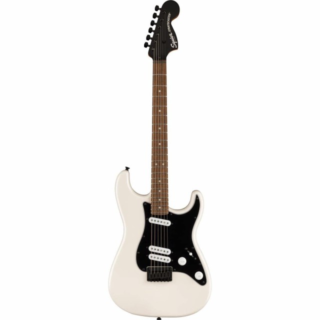 Squier by Fender エレキギター Contemporary Stratocaster? Special HT Laurel Fingerboard Black Pickguard Pearl White ソフトケー