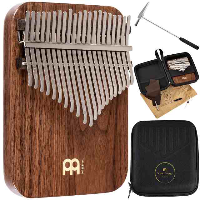 MEINL マイネル Sonic Energy Collection カリンバ Solid Kalimba ブラックウォルナット 21鍵盤 Cメジャースケール KL2101S (専用ケース/