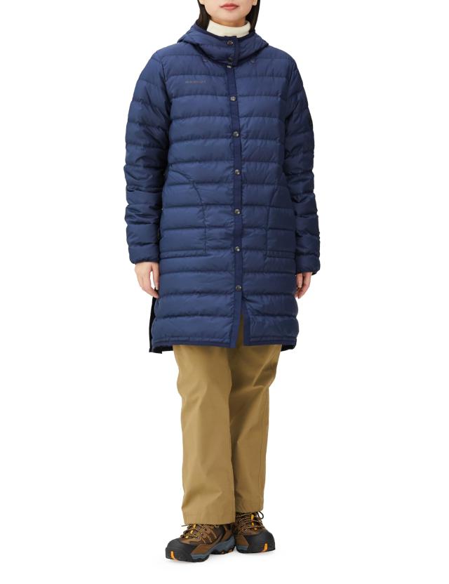 マムート ダウンジャケット セオン インサレーション カーディガン ロング アジアンフィット ウィメンズ/Seon in Cardigan Long AF Women marine