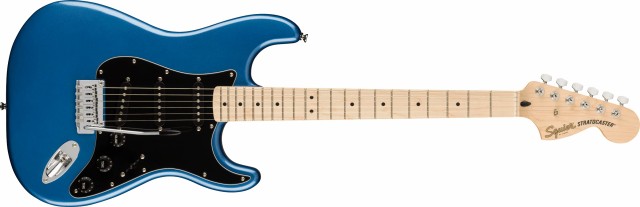 Squier by Fender エレキギター Affinity Series? Stratocaster? Maple Fingerboard Black Pickguard Lake Placid Blue ソフトケース