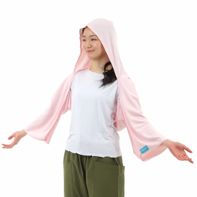 着る虫除け・冷却・遮熱・消臭・UVカット BUGOFF(バグオフ) マルチフーディ BO2102 (B ピンク) 多機能フェイスカバー 接触冷感 瞬冷タイプ 熱中症対策 キャンプ 釣り アウトドア 夏フェスの通販は