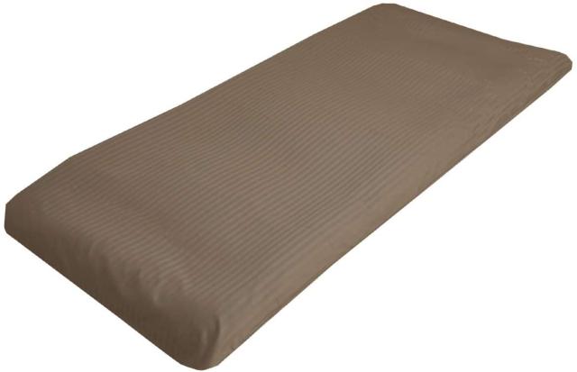 Sleep Tailor 日本製 敷き布団カバー ダブル 防ダニ 綿100% サテンストライプ 高密度生地315本 布団カバー 北欧 おしゃれ 洗える コットン ダブルロングサイズ 敷布団カバー 敷きカバー 艶 光沢 超長綿 春用 夏用 軽量 ホテル仕様 敷きふとんカバー 洗濯可 エトワール (ダブルの通販は