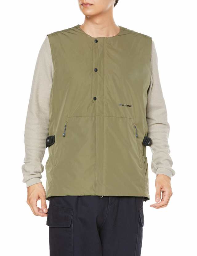 カリマー キャンプ中綿ベスト camp insulation vest Moss Green XL