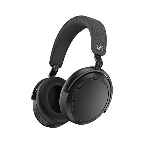 ゼンハイザー(Sennheiser) ワイヤレスヘッドホン bluetooth MOMENTUM 4 Wireless ブラック 高性能ドライバー  ノイズキャンセリング 60