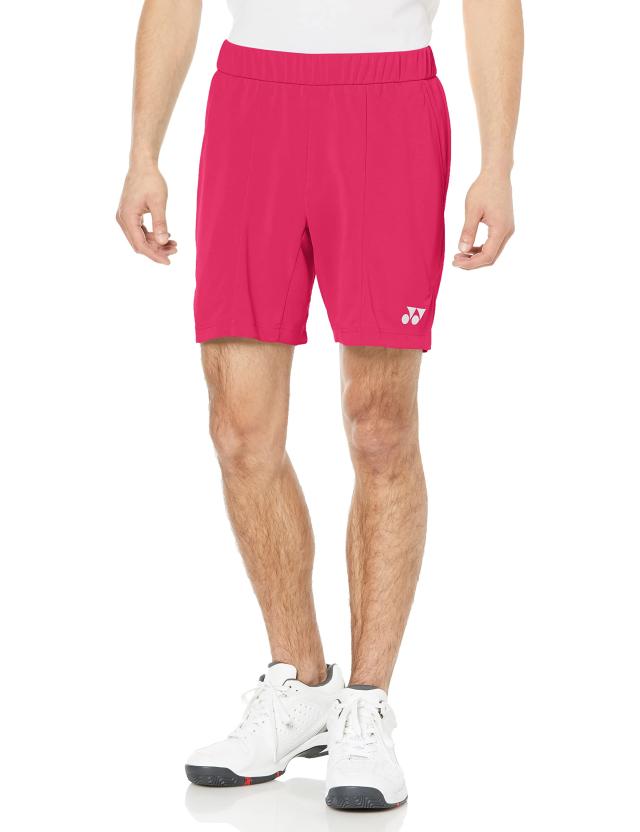 ヨネックス ハーフパンツ ニットハーフパンツ メンズ 15138 レディッシュローズ (546) O