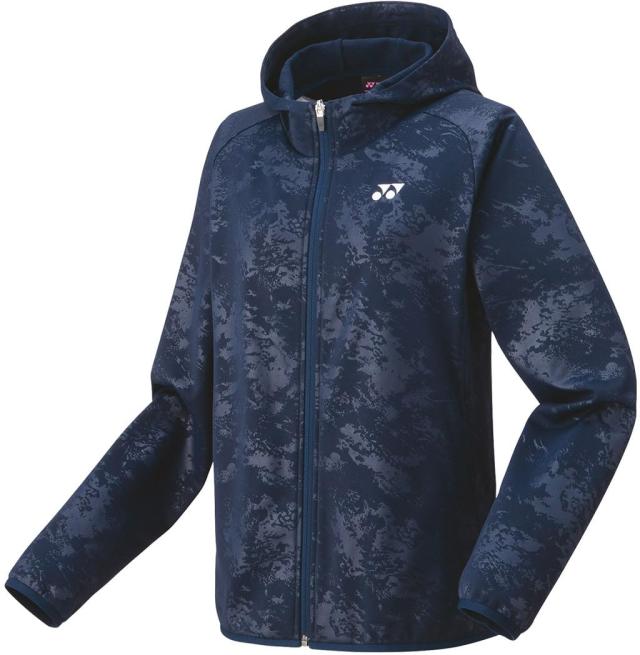 YONEX フード付きウェア ネイビー YONEX ヨネックス バドミントン ウェア UNI 裏地付ウィンド