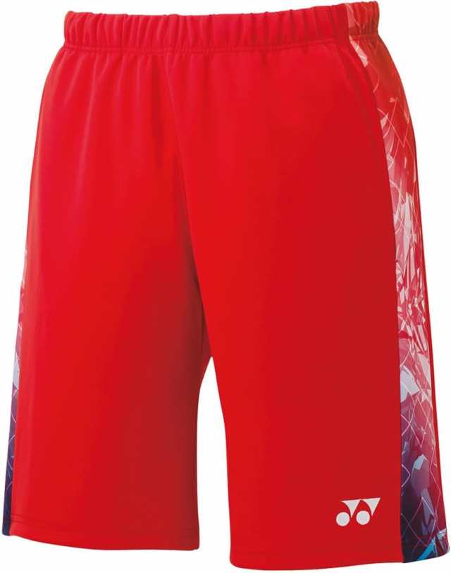 ヨネックス ハーフパンツ ニットハーフパンツ(フィットスタイル) メンズ 15177 サンセットレッド (496) XOの通販は