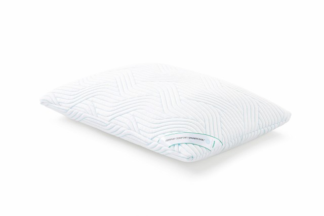テンピュール(Tempur) 枕 まくら 70x50cm コンフォートピロー スマートクール 余分な熱を逃がす ひんやり ゆったりサイズ ふつうのかたさ 高さ調節可 仰向き寝/横向き寝/うつ伏せ寝 カバー洗濯可 抗菌防臭加工 メーカー ホワイト 低反発 日本 83400141の通販は