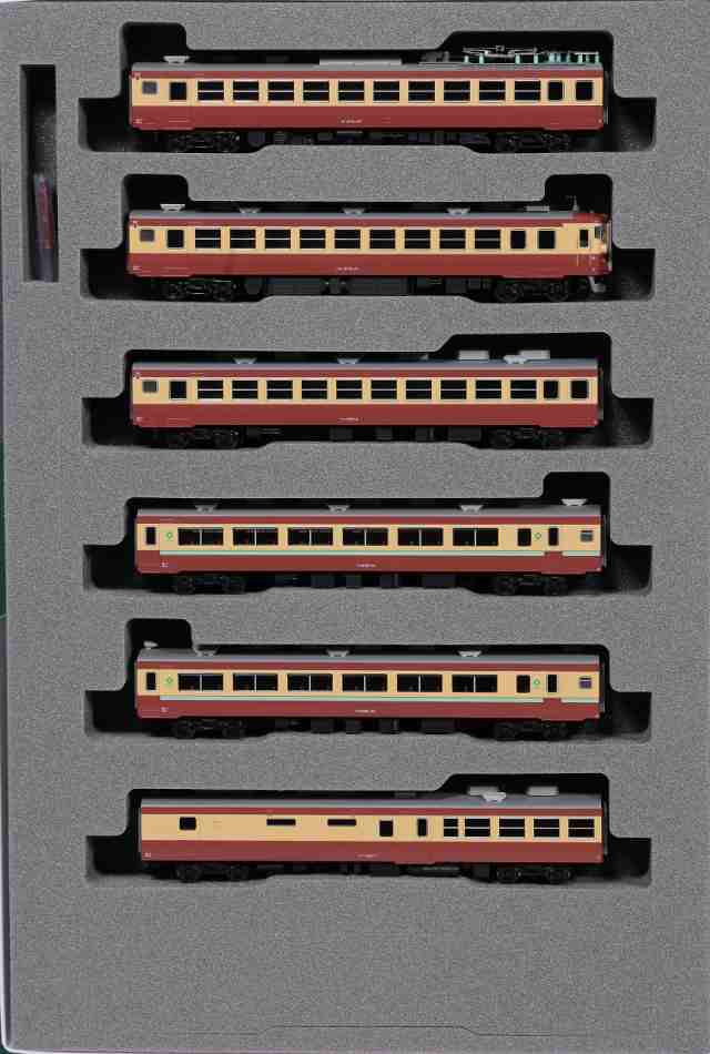 KATO Nゲージ 475系 急行 立山・ゆのくに 6両増結セット 10-1635 鉄道模型 電車