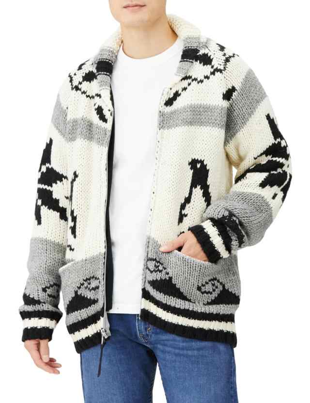 ヒューストン カーディガン COWICHAN KNIT CARDIGAN(PENGUIN) Grey