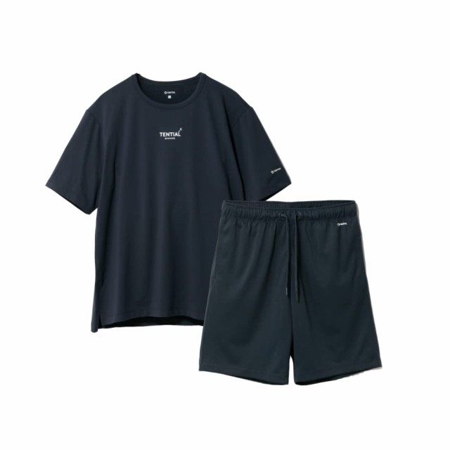 TENTIAL テンシャル RENEWAL BAKUNE Mesh バクネ メッシュ 春〜夏 メッシュ 上下セット (半袖Tシャツ・ショートパンツ) リカバリーウェ