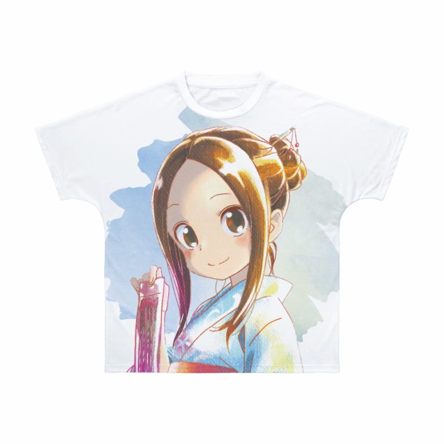 からかい上手の高木さん 高木さん Ani Art aqua label フルグラフィックTシャツ ユニセックス Sサイズ